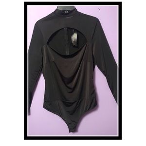 Mock Neck Bodysuit